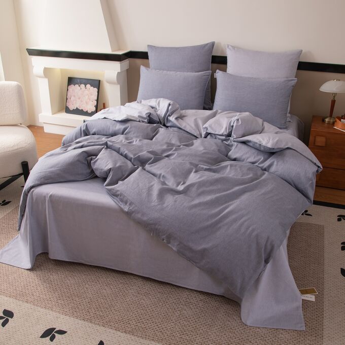 Viva home textile Комплект постельного белья Сатин 100% хлопок C624
