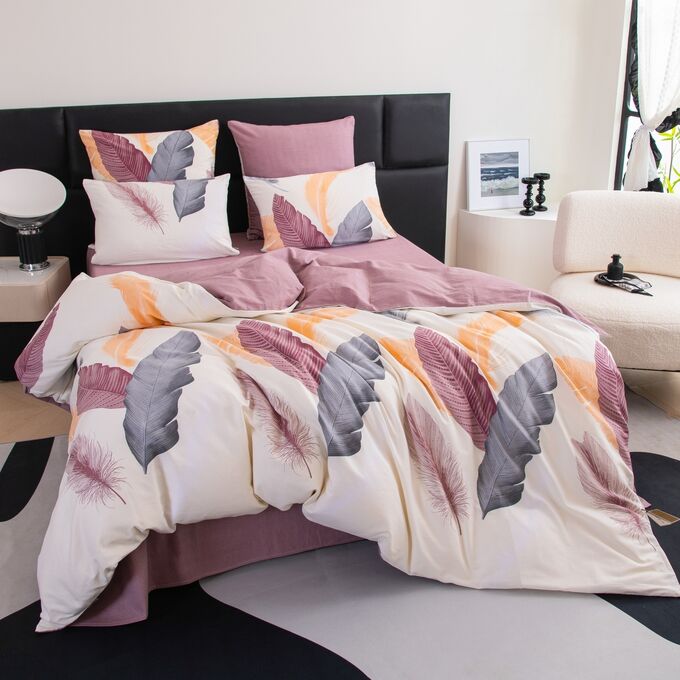 Viva home textile Комплект постельного белья Сатин 100% хлопок C630