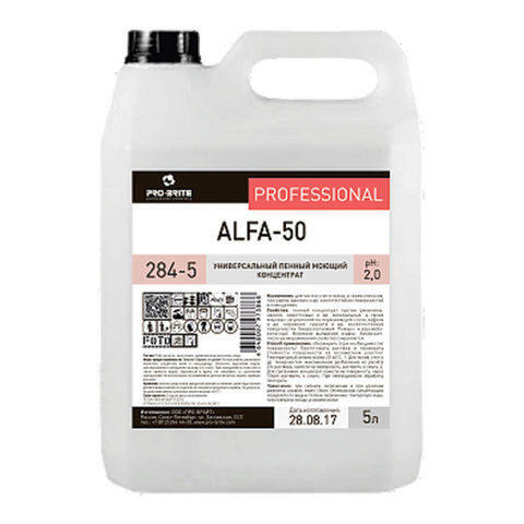Средство моющее универсальное 5л PRO-BRITE ALFA-50, кислотно