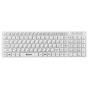 Клавиатура Intro KM490 white, USB