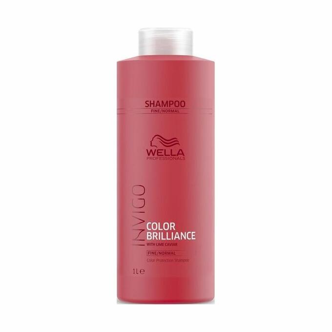 Шампунь для защиты цвета окрашенных нормальных и тонких волос INVIGO COLOR BRILLIANCE, Wella Profes