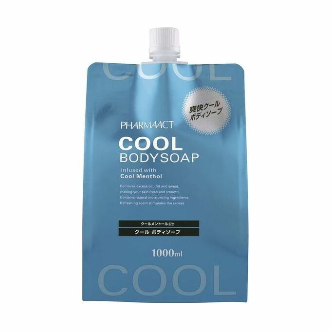 ГЕЛЬ ДЛЯ ДУША, PHARMAACT COOL, KUMANO COSMETICS, 1 Л