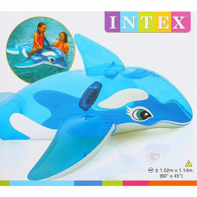 Игрушка для плавания «Кит», 152х114 см, от 3 лет 58523NP INTEX