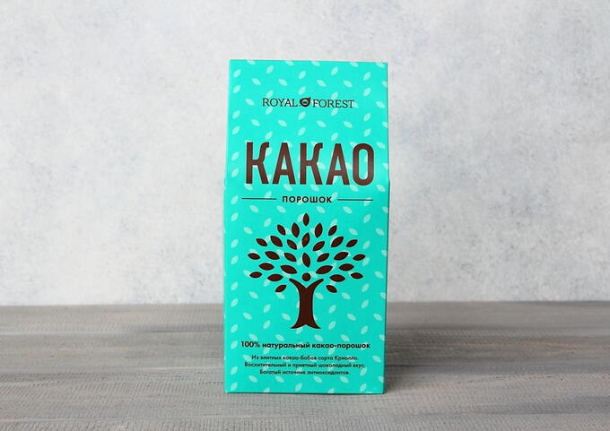 Какао порошок Royal Forest 200 г