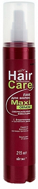 #Hair Care лак для волос MAXI объем сверхсильной фиксации /215