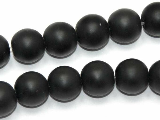 Агат черный (крошка) 80см