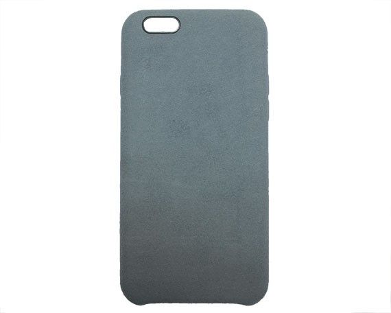 Чехол iPhone 6/6S Suede серый