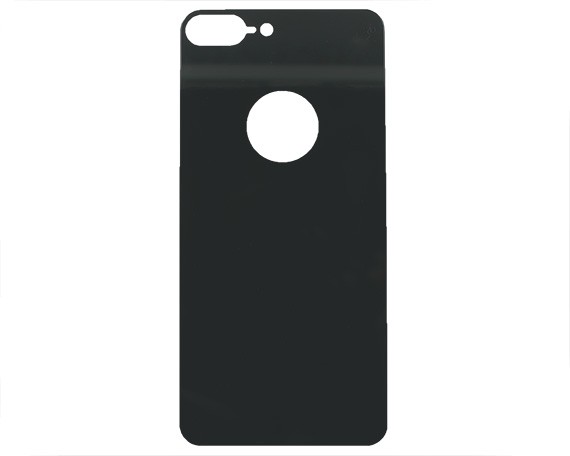 Защитное стекло iPhone 7/8 Plus Глянцевое заднее черное
