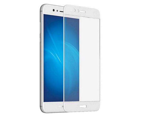 Защитное стекло Huawei Nova 2 Plus 5D Full (тех упак) белое