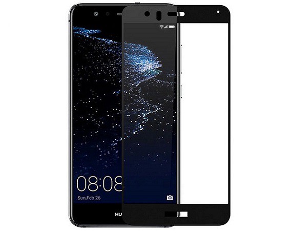 Защитное стекло Huawei P10 Lite 5D Full (тех упак) черное