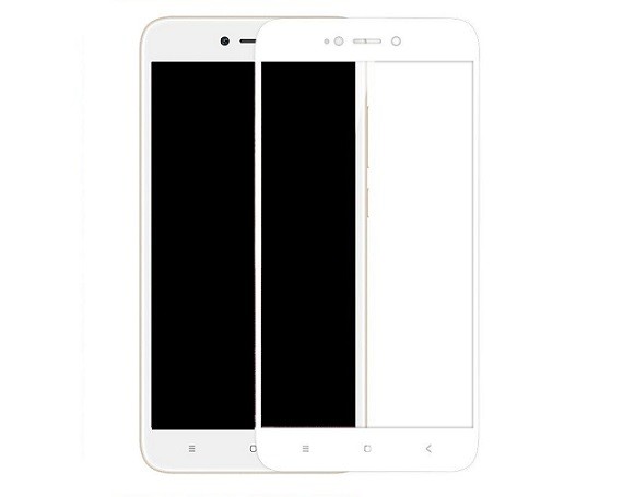 Защитное стекло Huawei Honor 8 Lite 5D Full (тех упак) белое