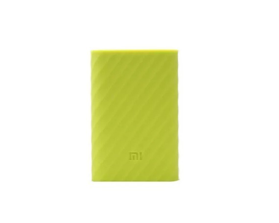 Чехол silicon case для АКБ Xiaomi 10000 mAh 1 USB зеленый