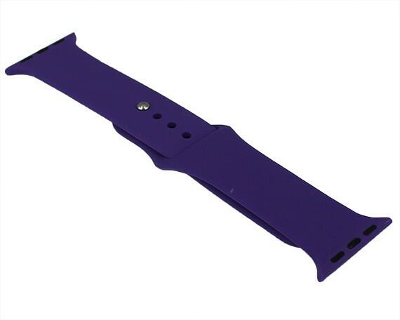 Ремешок Apple Watch 38mm/40mm силиконовый purple