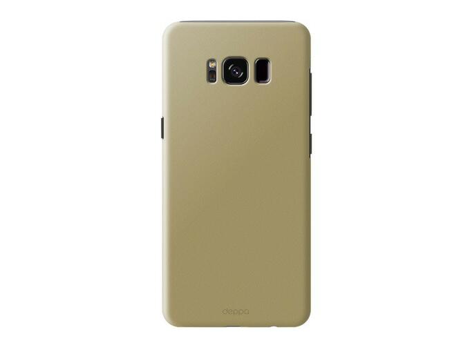 Чехол Samsung G955F Galaxy S8+ Deppa Air Case золото, 83308