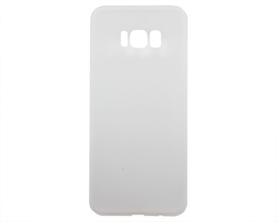Чехол Samsung G955F S8+ Ультратонкий белый