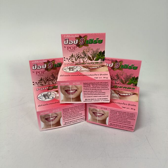 5 Star Cosmetic Зубная паста 9Herbs Herbal 30гр.