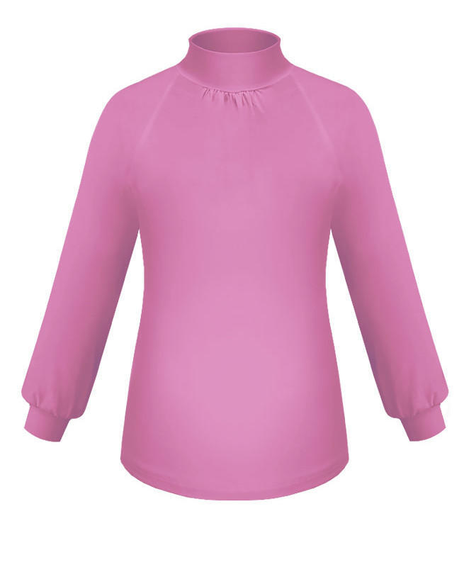 Сиреневая школьная блузка для девочки Цвет: сирень