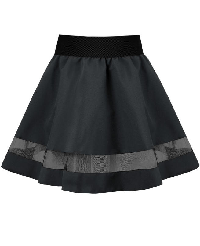 Серая школьная юбка для девочки Цвет: серый