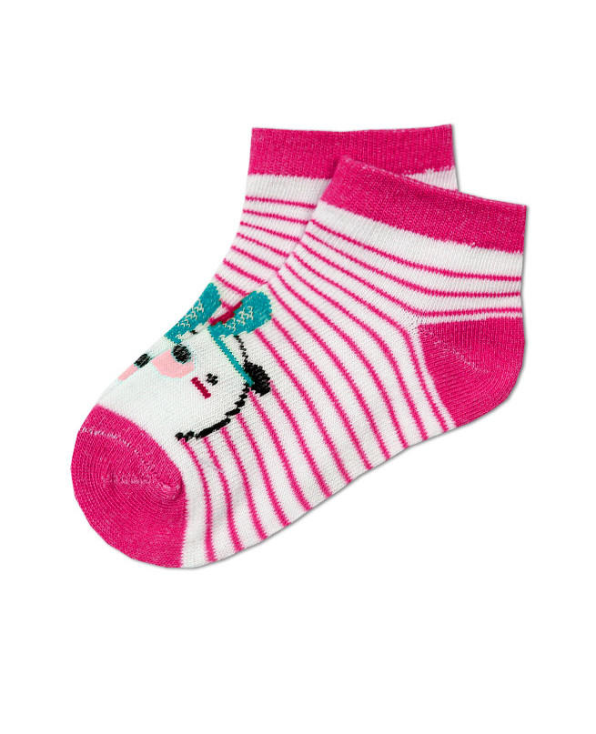 Малиновые носки для девочки Цвет: малиновый