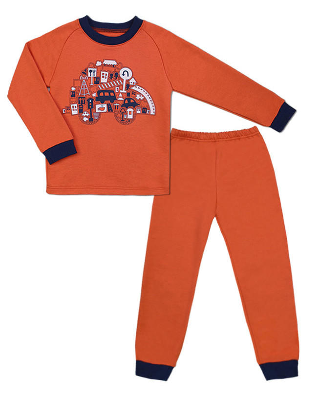Пижама для мальчика Цвет: оранж