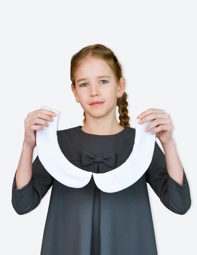 отложной воротник. школьный воротник. съемный воротник. воротник sela. съемные воротнички для школьной формы.