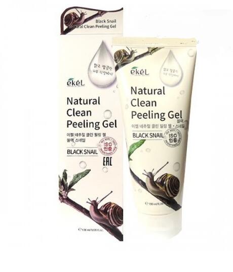 Ekel cosmetics Ekel Natural Clean Peeling Gel Black Snail - Пилинг с экстрактом черной улитки 180мл