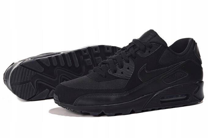 537384-090 Men&#039;s Nikе Air Max &#039;90 Essential Shoe BLACK/BLACK-BLACK-BLACK