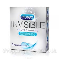 Дюрекс Invisible 3 шт