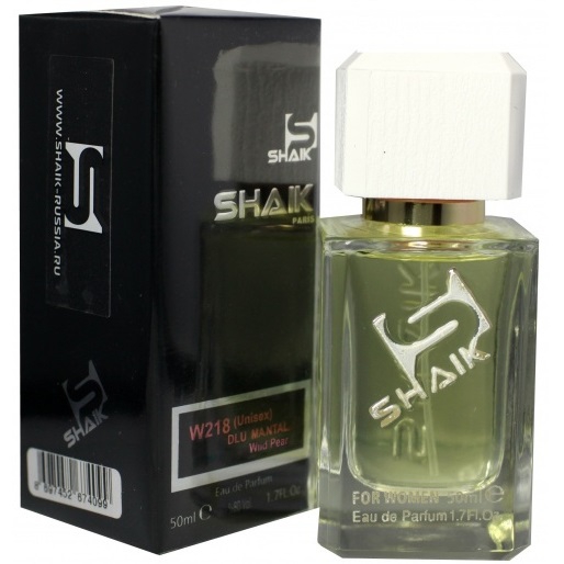Shaik номерная парфюмерия таблица номеров женских ароматов SHAIK № 218 DLU MANTAL WILD PEAR EDP 50 ML Парфюмерия SHAIK и SILVANA. Парфюмери
