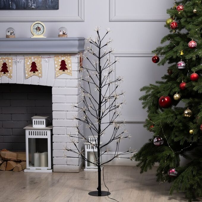 Luazon Lighting Светодиодный куст «Ель» 1.2 м, 900 LED, 31 В, свечение тёплое белое