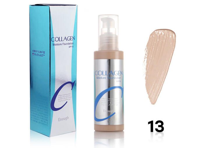 Крем тональный с увлажняющим эффектом №13 (Светлый бежевый)Collagen Moisture Foundation SPF 15