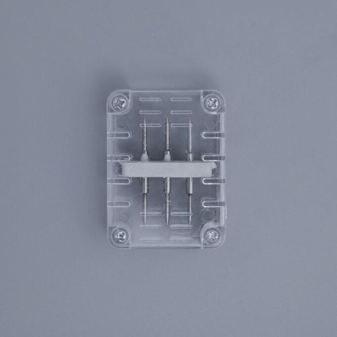 Прямой коннектор Luazon Lighting для светового шнура 11x18 мм, 2-pin