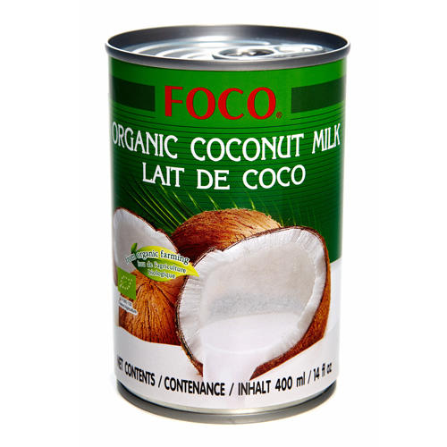 Органическое кокосовое молоко (жирность 10-12%) FOCO4fresh,