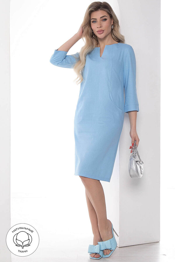 LT Collection Платье &quot;Лилиан&quot; (голубое) П8952