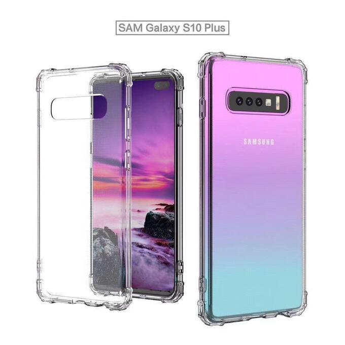 Чехол прозрачный акриловый + силикон Samsung Galaxy