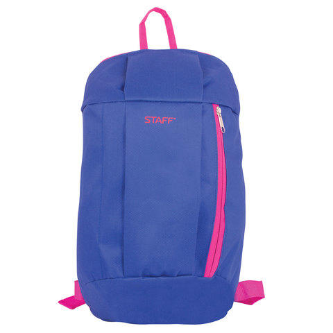 Рюкзак STAFF AIR, универсальный, сине-розовый, 40х23х16 см, 226374