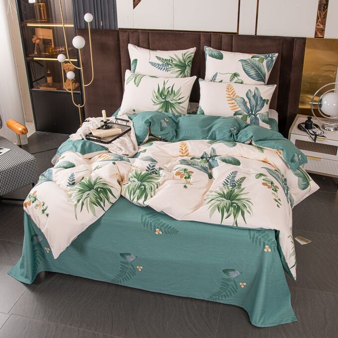 Viva home textile Комплект постельного белья Сатин 100% хлопок C640