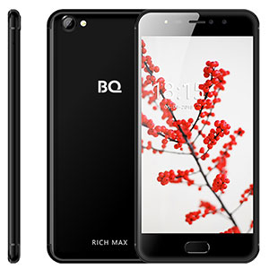 Смартфон BQ 5521L Rich Max, 3G, 16Gb + 1Gb Black