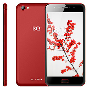 Смартфон BQ 5521L Rich Max, 3G, 16Gb + 1Gb Red