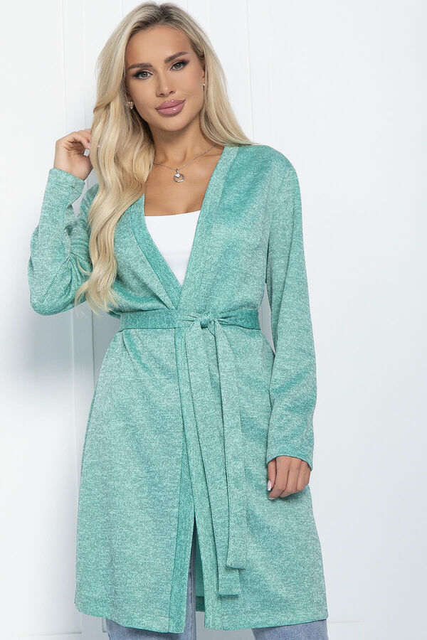 LT Collection Кардиган Осеннее настроение (мятный) Б11254