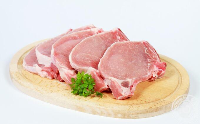 Корейка свиная стейки