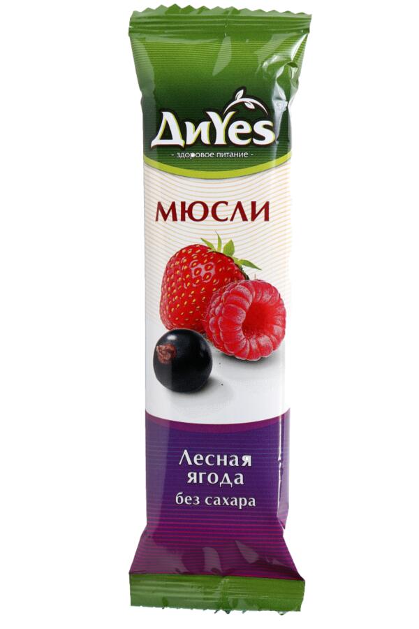 Батончик мюсли ДИYES вишня 25г