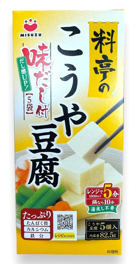 Morinaga Тофу сухой кубики, коробка 82,5г