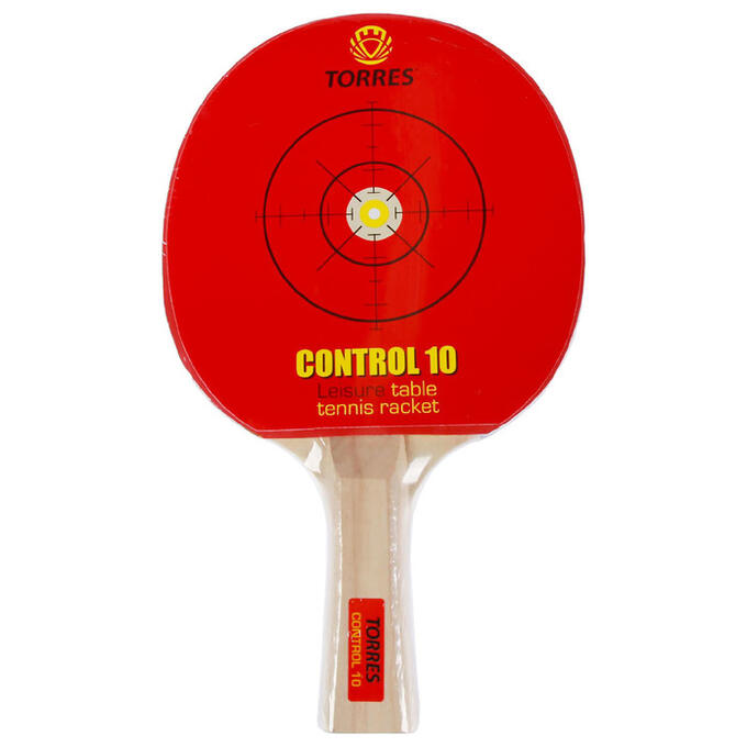 СИМА-ЛЕНД Ракетка для настольного тенниса Torres Control 10, для начинающих