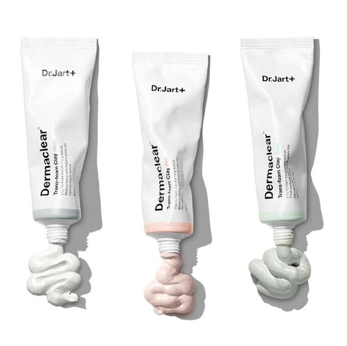 DR.JART DERMACLEAR TRANS-FOAM CLAY MASK (3 in 1) Набор глиняных масок 3 * 50 мл.