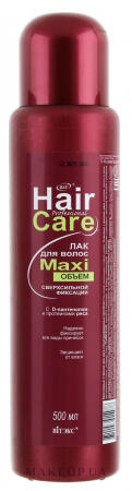Hair Care лак для волос MAXI объем сверхсил фикс /500