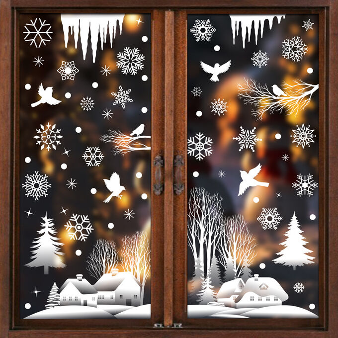 Baizheng Household Уссурийск Наклейка новогодняя