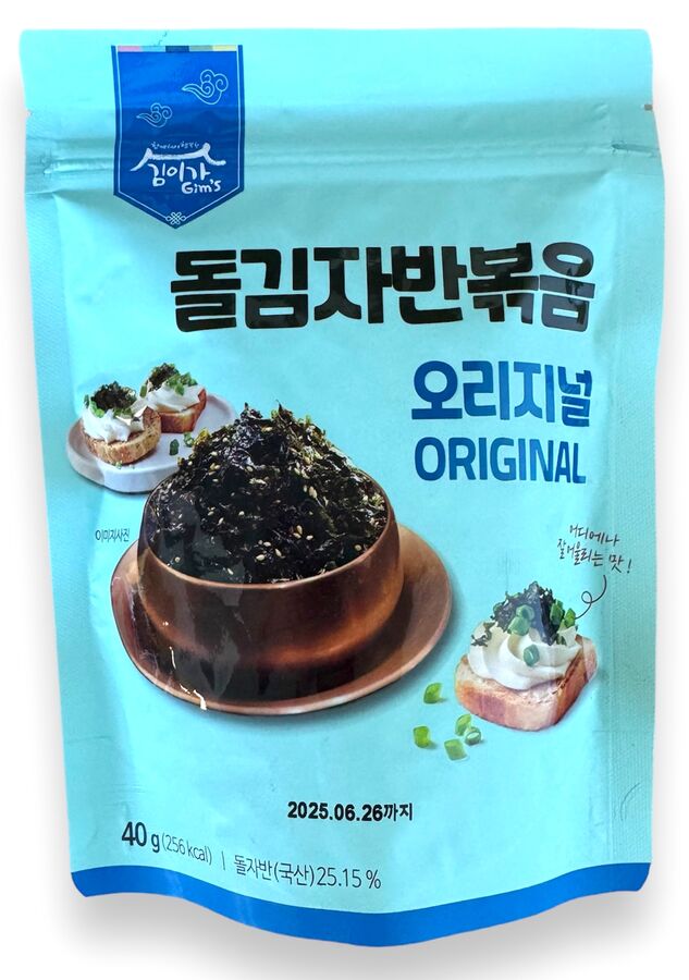 NICOS &quot;Хлопья из морской капусты (Оригинал) Kim&#039;s Lee&#039;s Family stir-fried Gimjaban(Original)&quot;