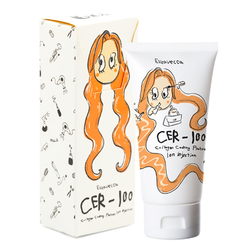 Elizavecca Маска-эссенция для волос с коллагеном, CER-100 CollagenCoatingProteinIonInjection 50мл.
