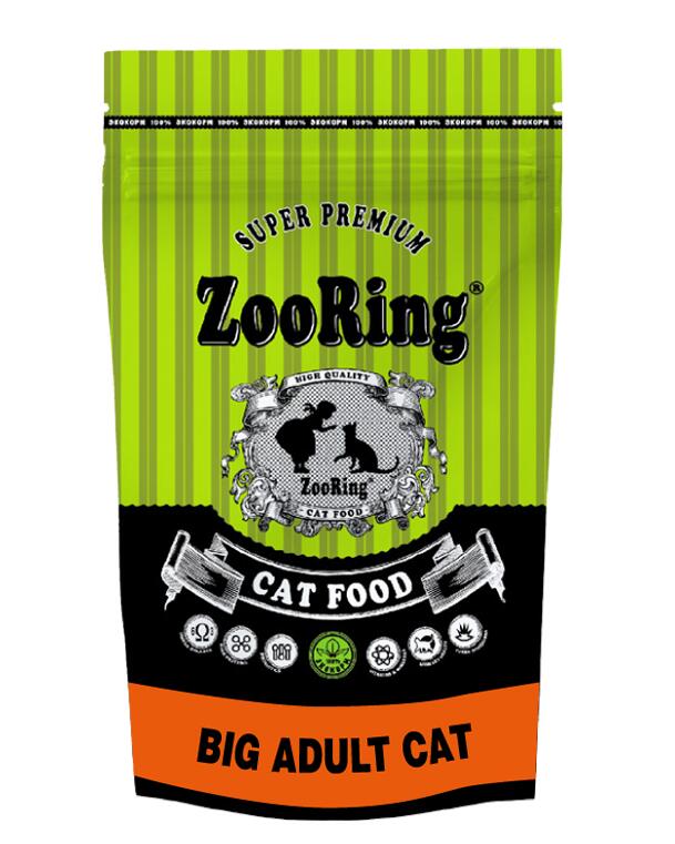ZR ADULT BIG Cat  1,5 кг. суперпремиум для кошек больших пород МЭЙН КУН.